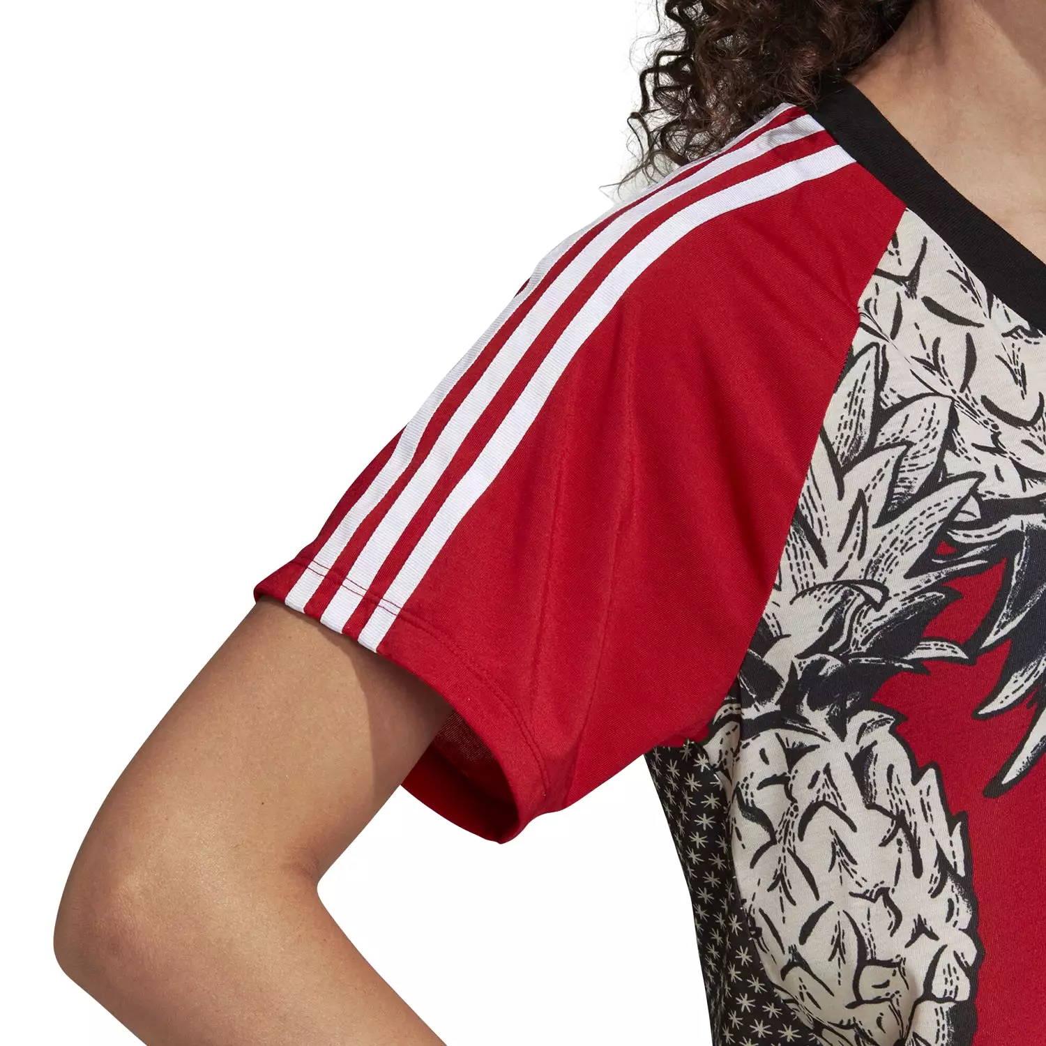 adidas Originals x Farm Women's Graphic Tee Shirt - Multi