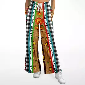 Africa Bombastic Eco-Poly Stretchy Phat Bellbottoms