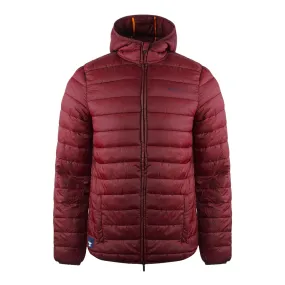 Aquascutum London Logo Bordeaux Red Active Hoodie Jacket