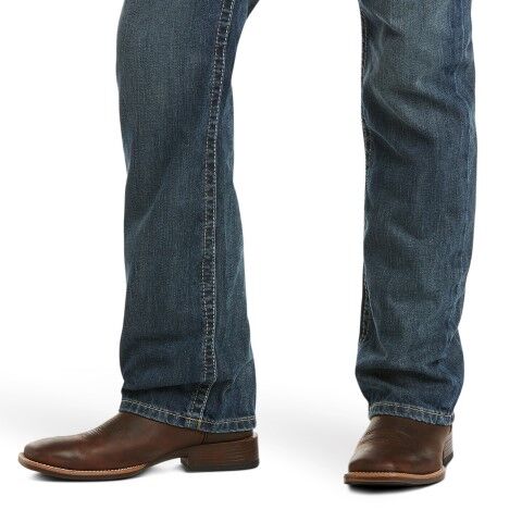 Ariat Men's M5 Slim Deadrun Stackable Straight Leg Jean in Deadrun