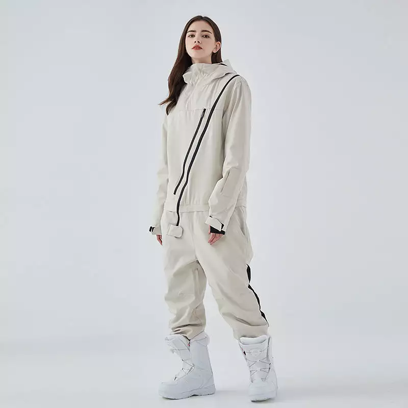 Ashore Ski Shop ski suit men's and women's one-piece single-board Waterproof Ski Jumpsuits