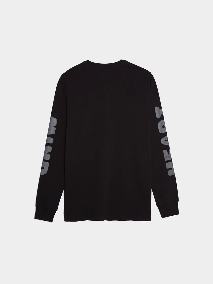 BB Mindset LS Tee, Black