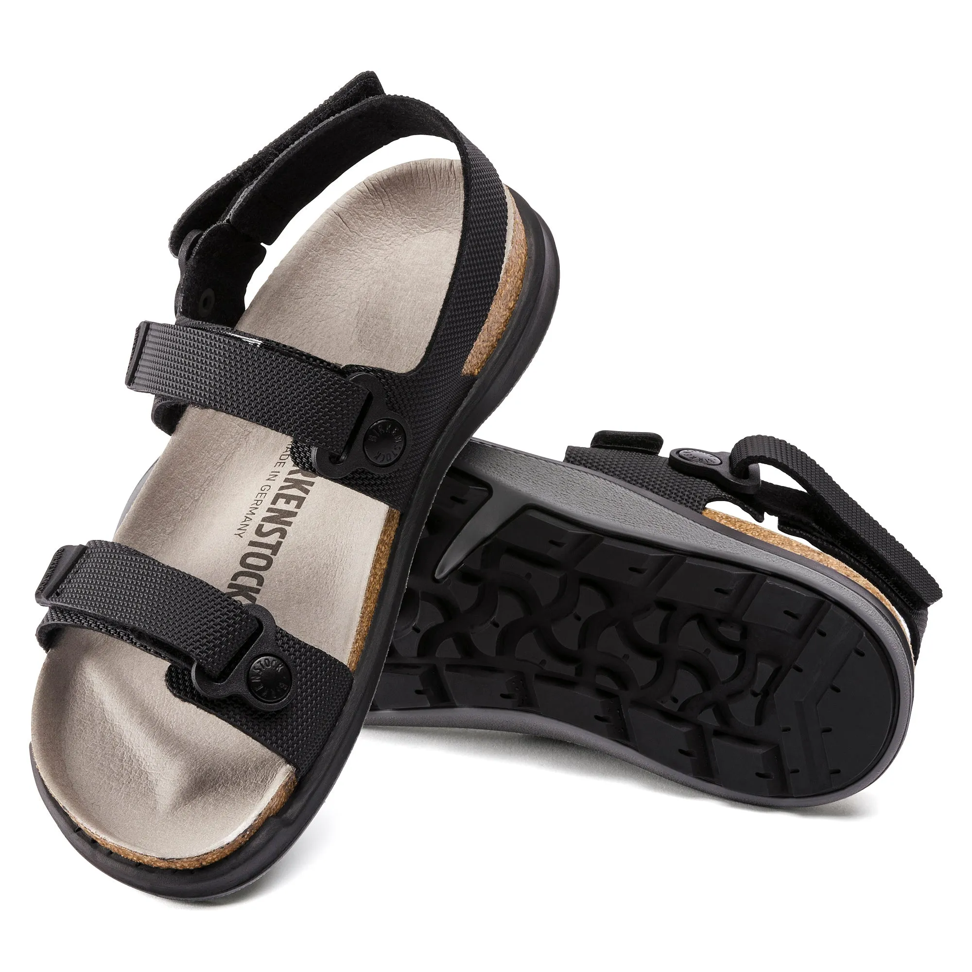 Birkenstock Rugged Casual Women's Kalahari futura black Birko-Flor