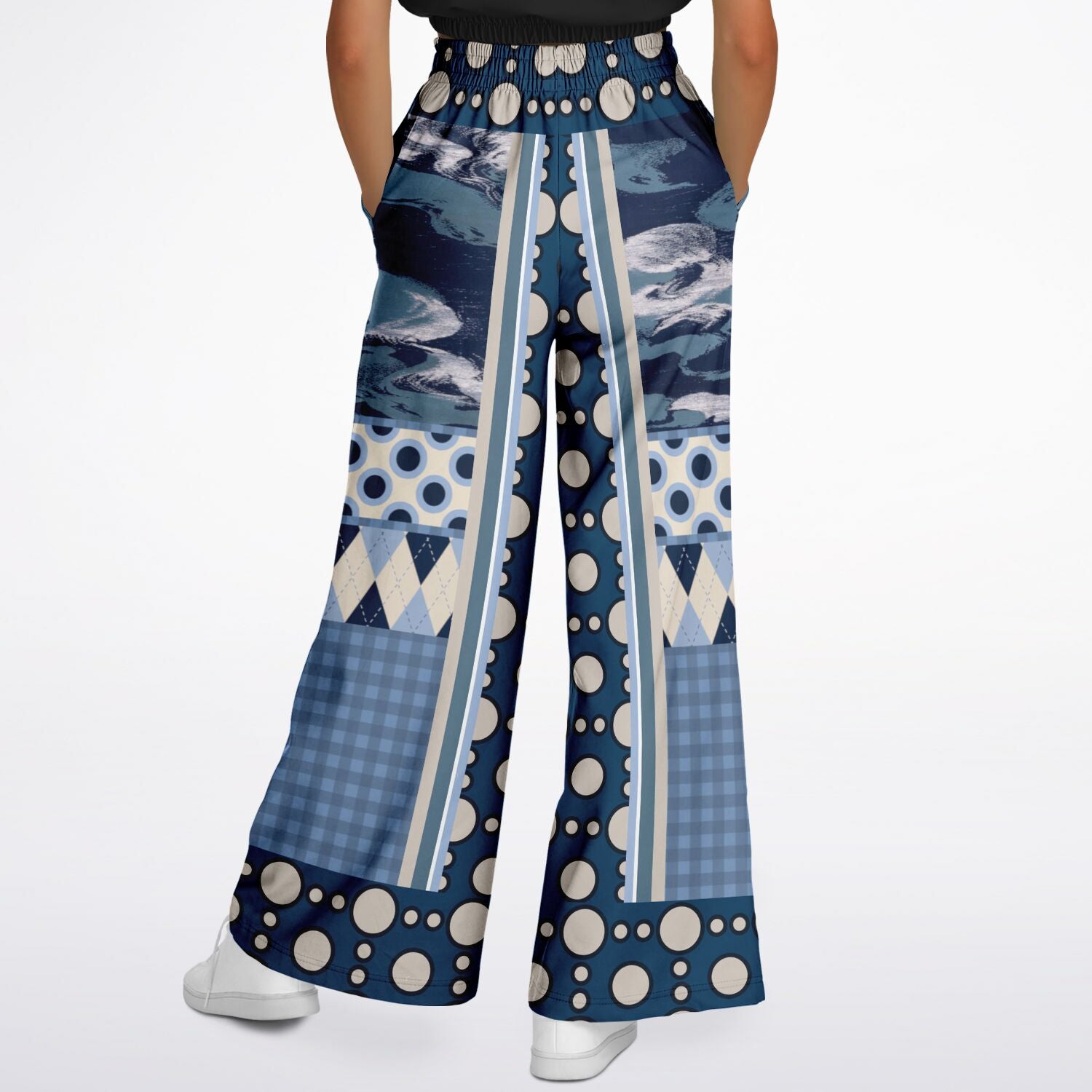 Blueberry Hill Eco-Poly Stretchy Phat Bellbottoms