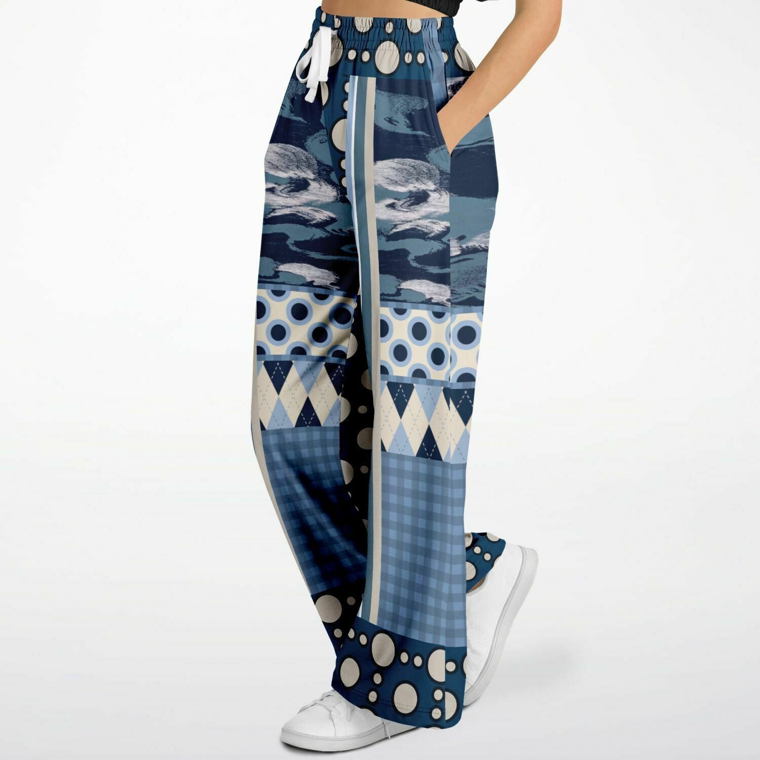 Blueberry Hill Eco-Poly Stretchy Phat Bellbottoms