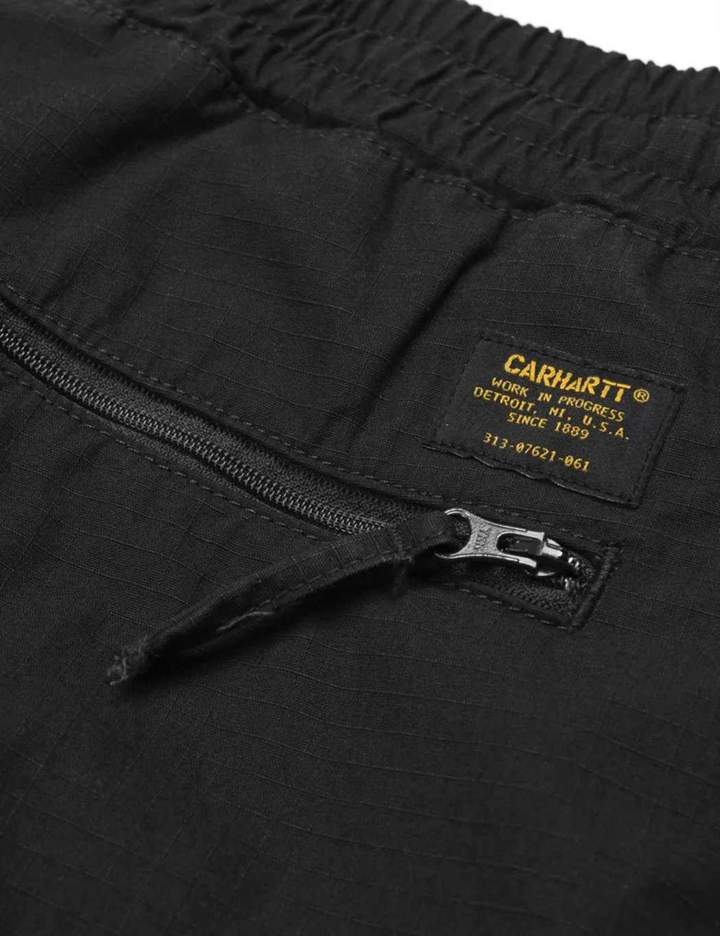 Carhartt-WIP Cargo Jogger Pants (Ripstop) - Black