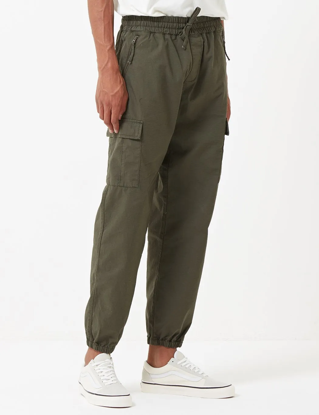 Carhartt-WIP Cargo Jogger Pants (Ripstop) - Cypress Green