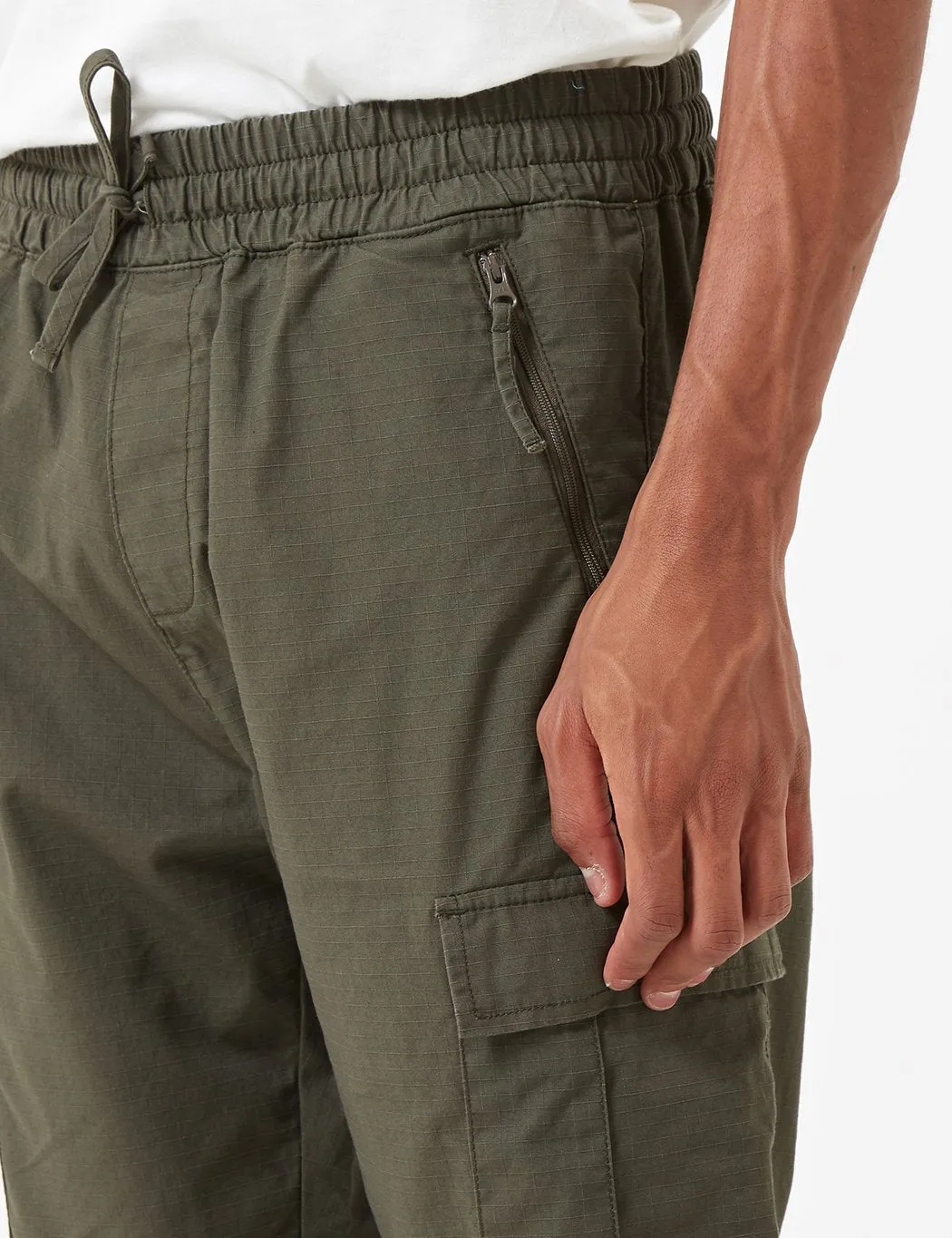 Carhartt-WIP Cargo Jogger Pants (Ripstop) - Cypress Green