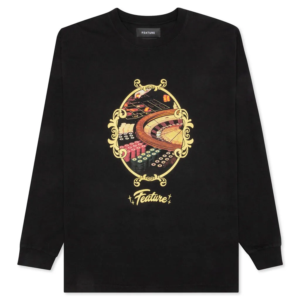 Casino L/S Tee - Black