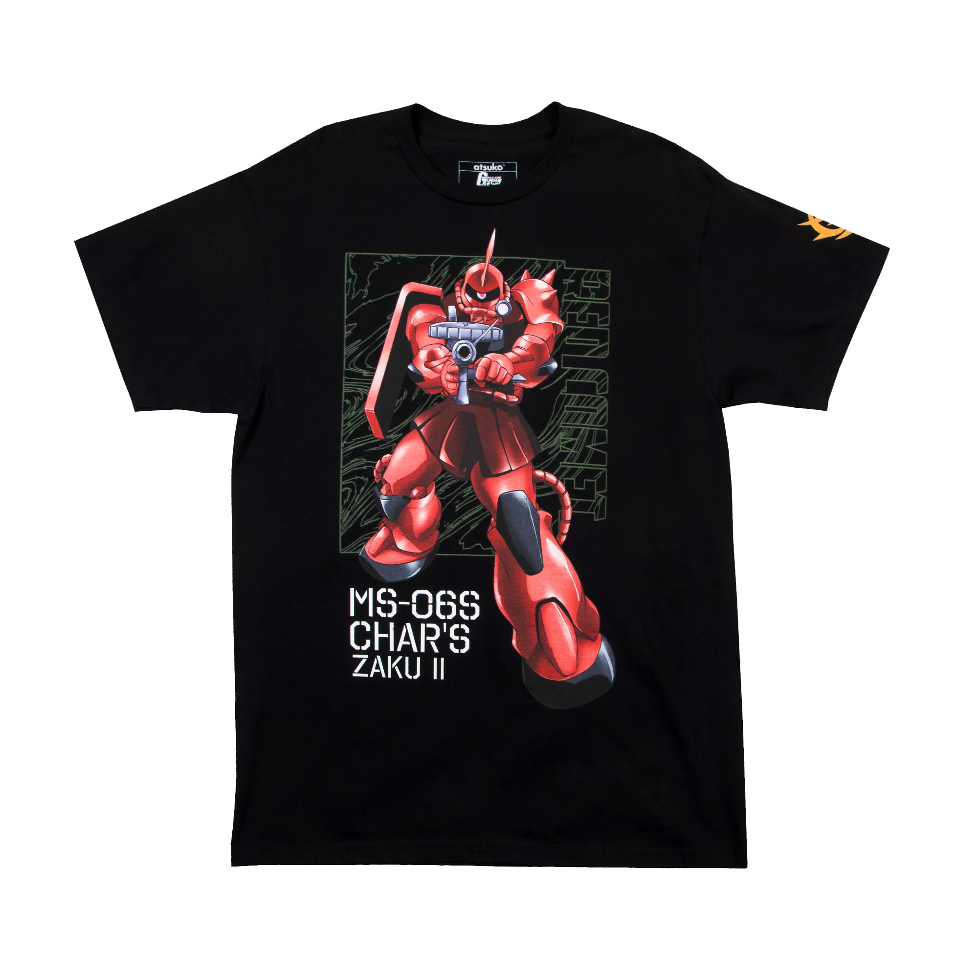 Char's Zaku II Black Tee