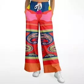 Chili Pepper Camo Duo Eco-Poly Stretchy Phat Bellbottoms