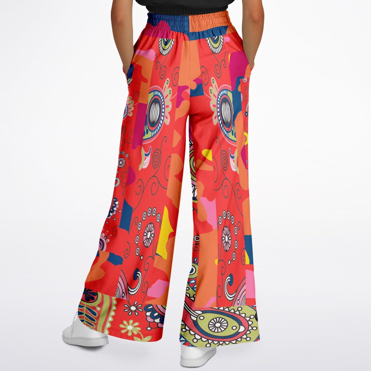 Chili Pepper Camouflage SW Stretchy Phat Bellbottoms