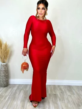 Crazy In Love Dress Red