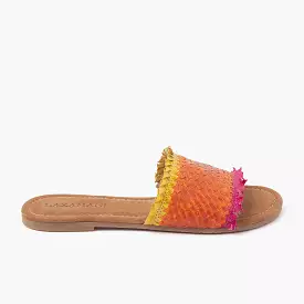 Dames Slippers 33.486 Orange