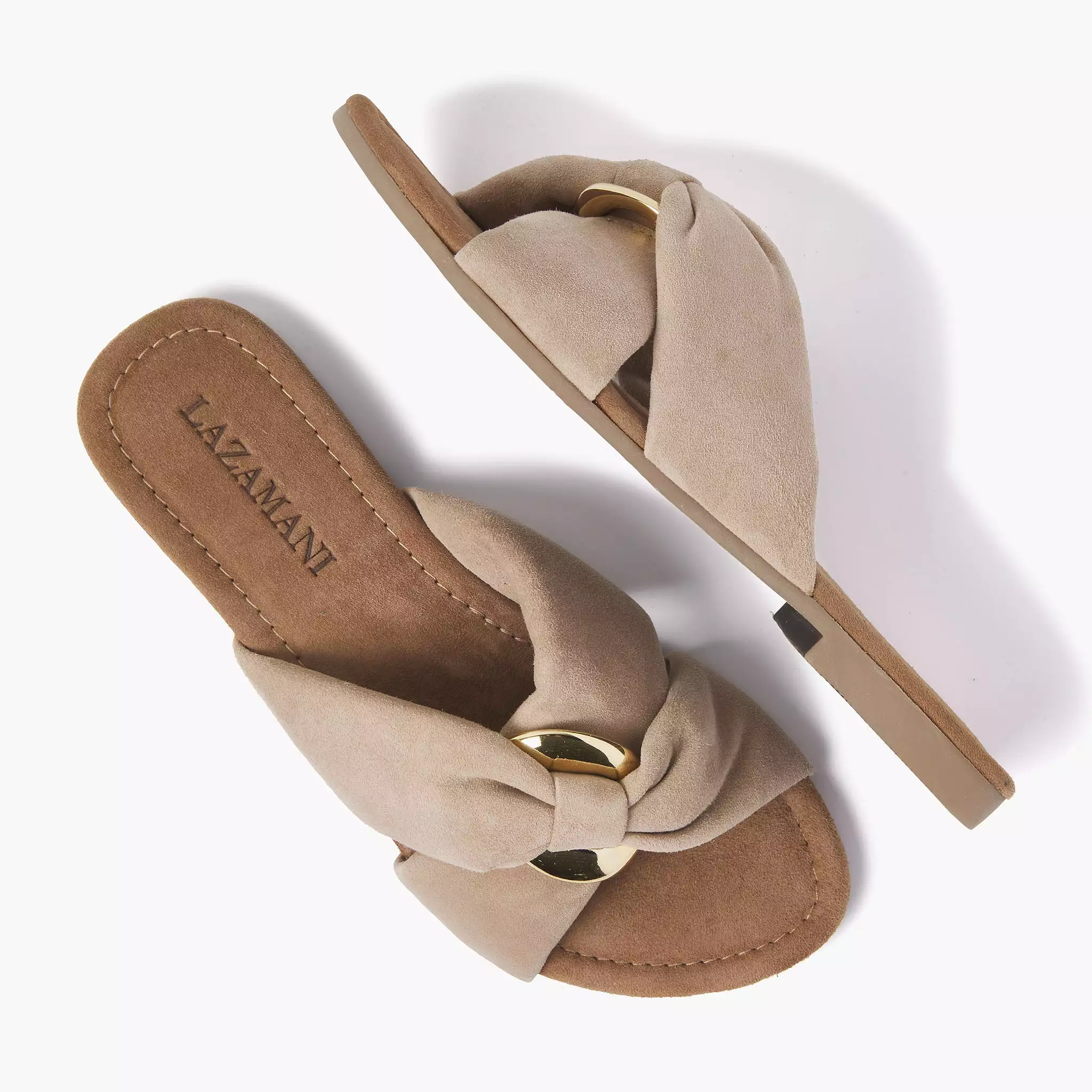 Dames Slippers 33.530 Beige