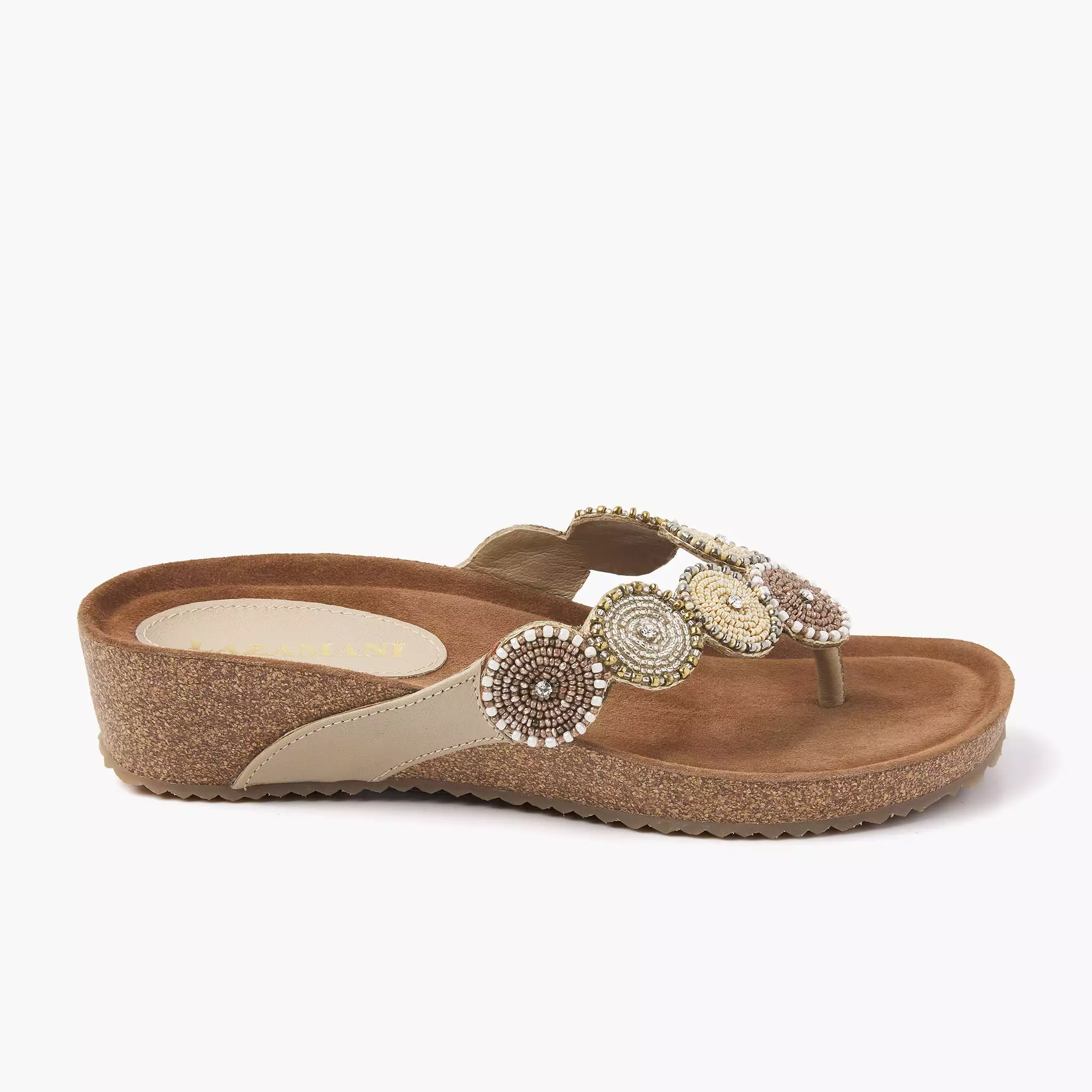 Dames Slippers 75.455 Beige