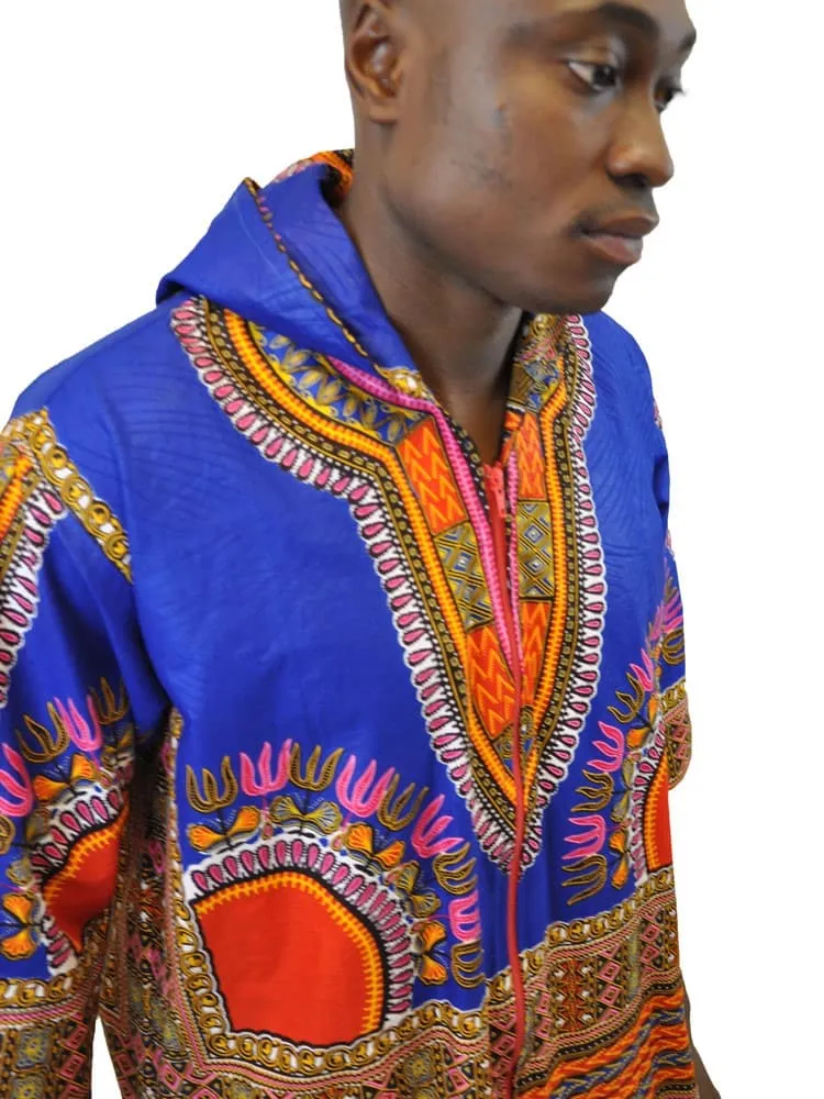 Dashiki Hoody Long Shirt - African Clothing Store | JT Aphrique