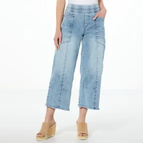      Democracy Absolution® High-Rise Glider Wide-Leg Cropped Jean     