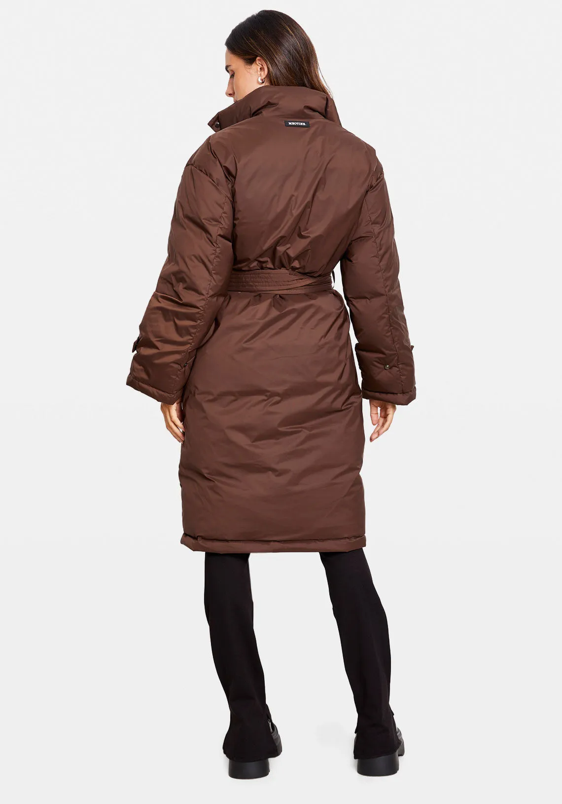 EMMA COAT DARK BROWN