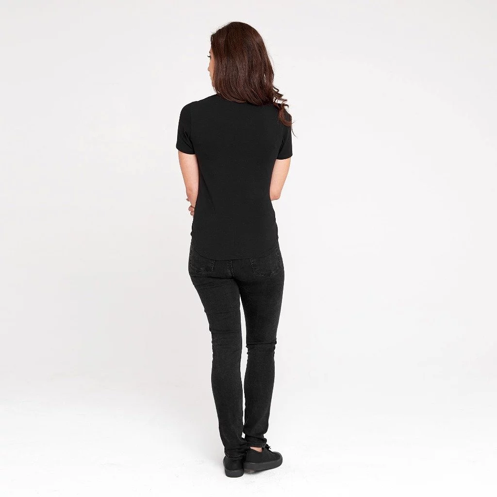 Fitted T-Shirt | Black