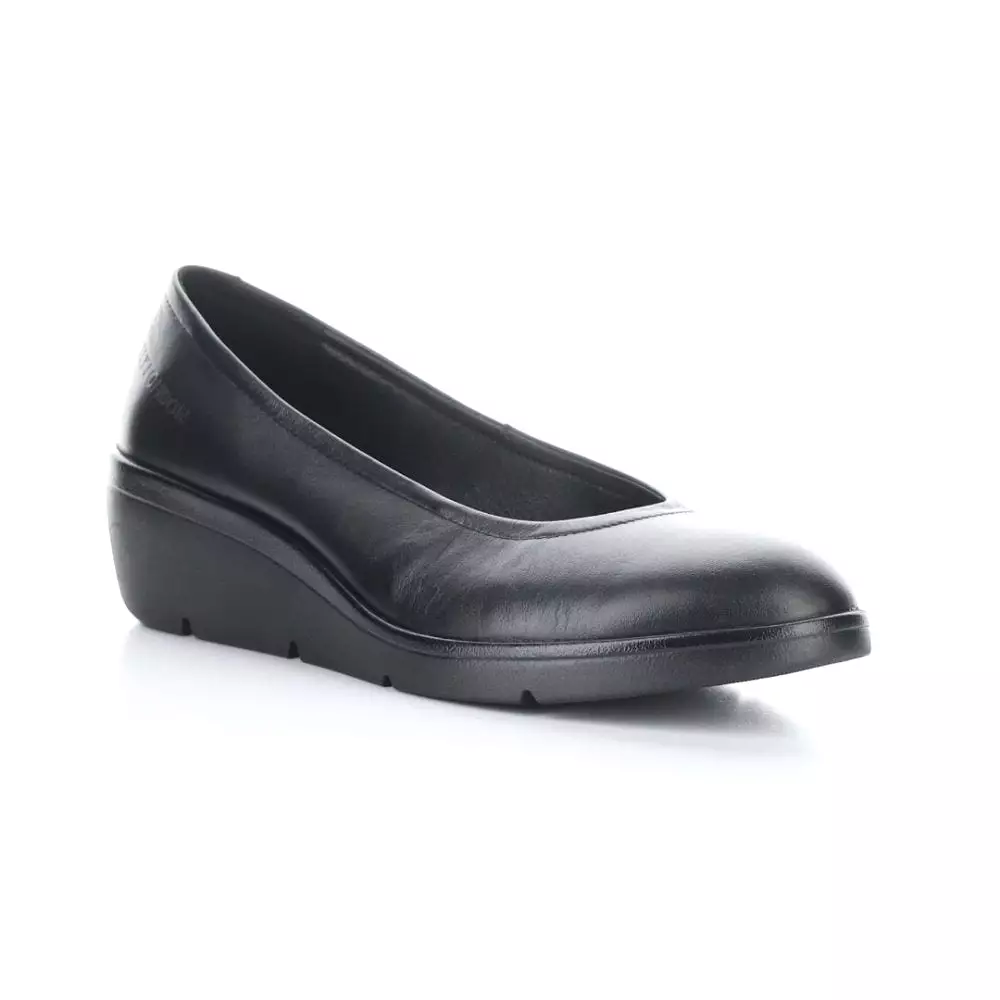 Fly London Women's Numa Wedge - Black Mousse