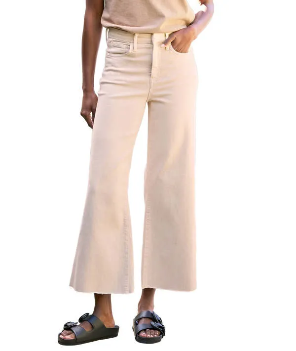 Galway Wide Leg Jean - Sand