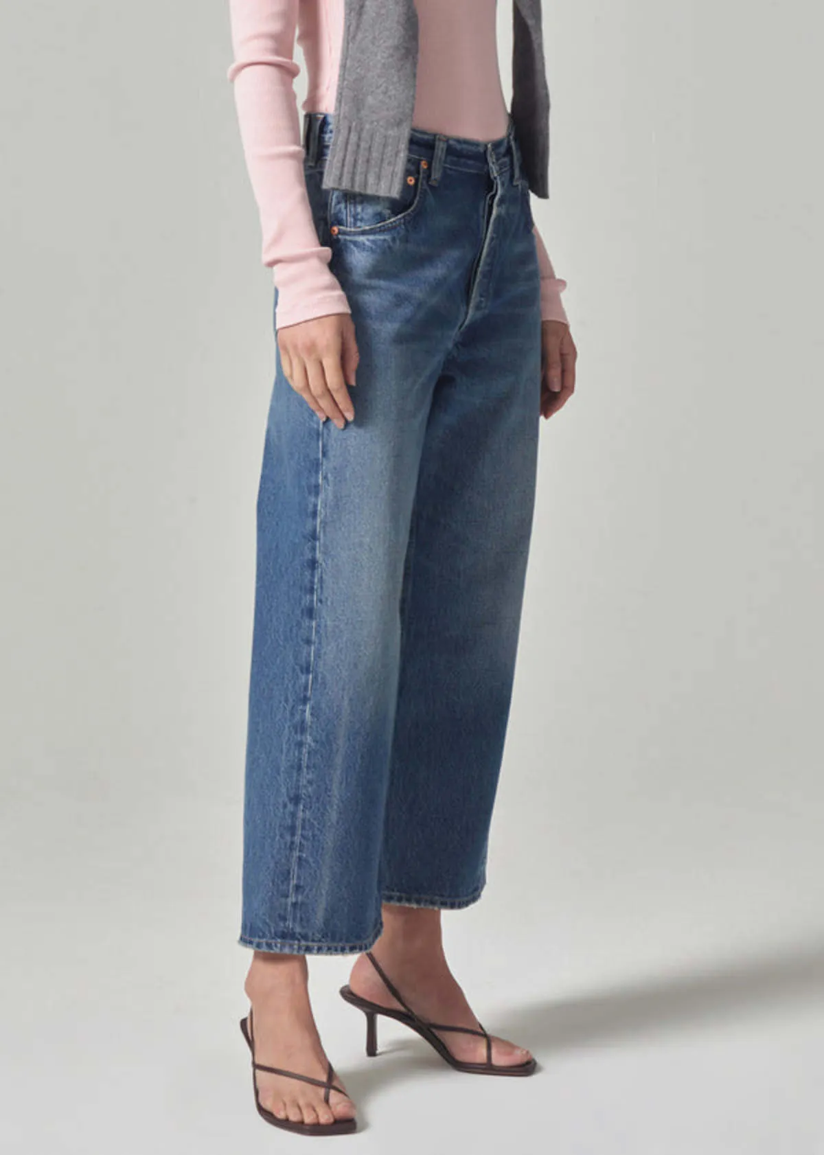 Gaucho Vintage Wide Leg Jean Comet