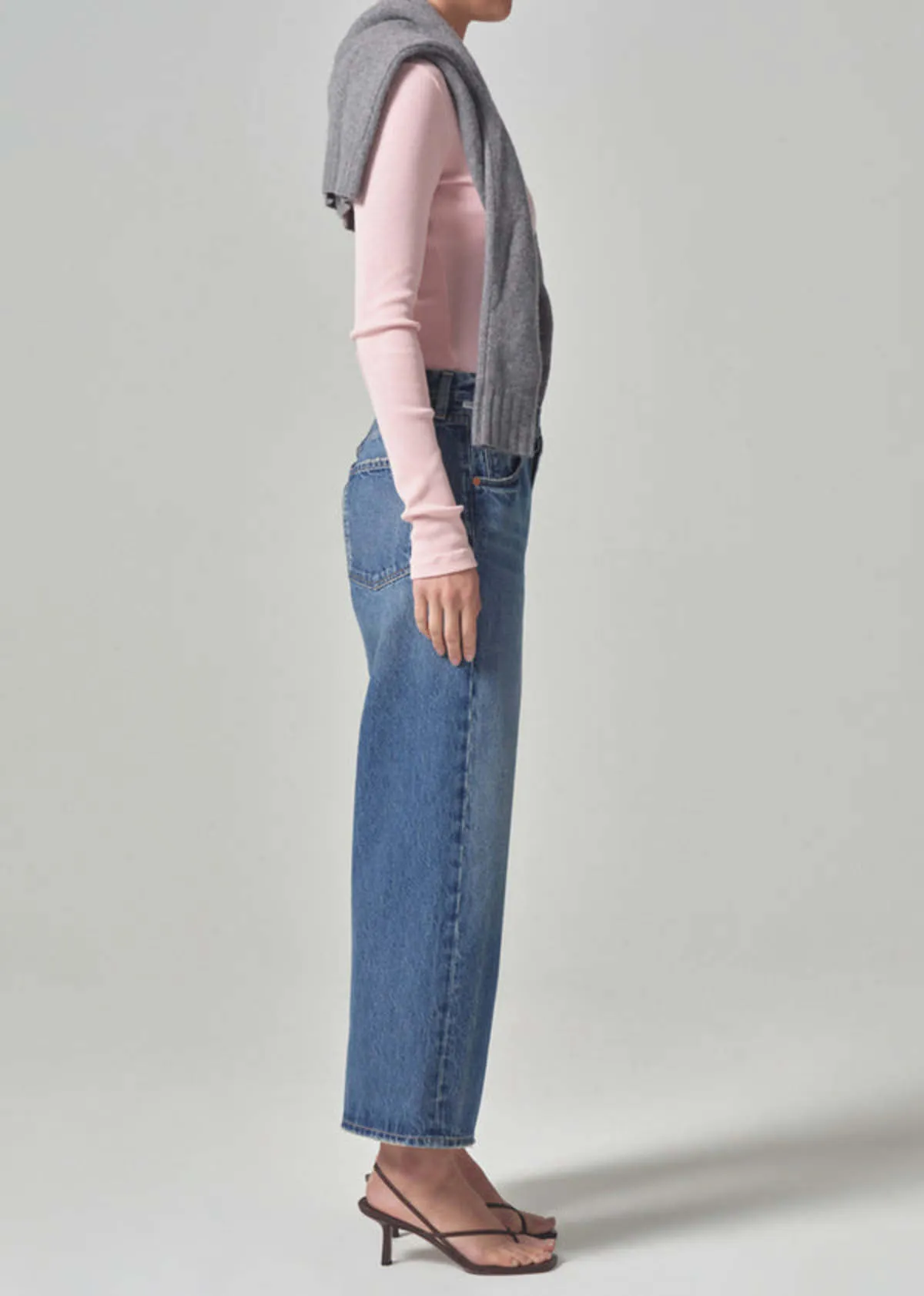 Gaucho Vintage Wide Leg Jean Comet