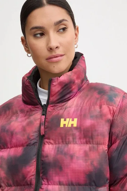 Helly Hansen reversible jacket YU 23 REVERSIBLE PUFFER women's pink color 54061