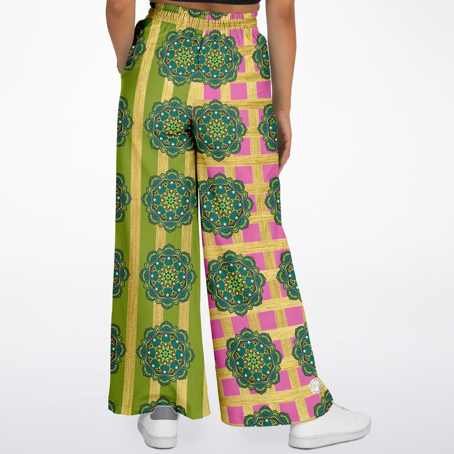 Jambalaya Eco-Poly Stretchy Phat Bellbottoms