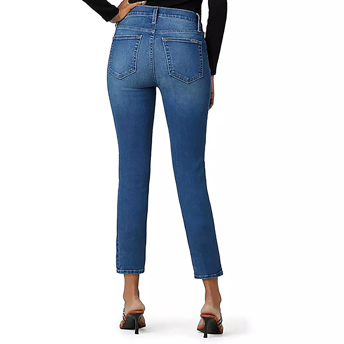 Joe's Womens High-Rise Ankle Straight Leg Jeans