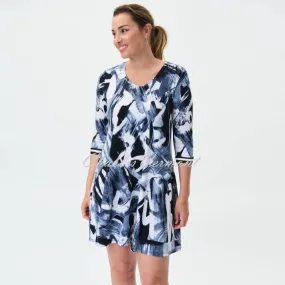 Joseph Ribkoff A-line Printed Dress - Style 231112