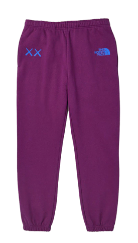 KAWS x The North Face Jogger Pants Purple