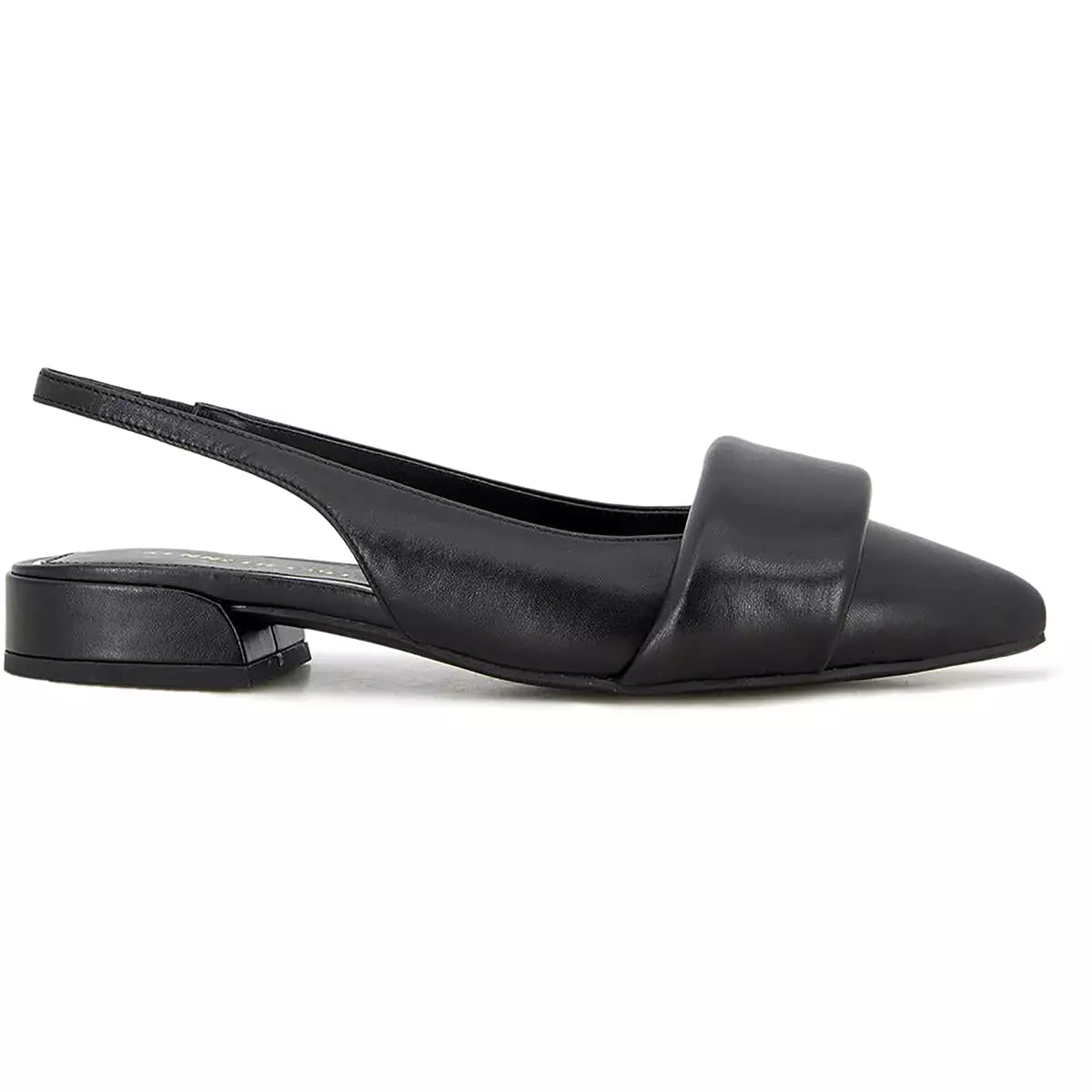 Kenneth Cole New York Womens Callen Leather Pointed Toe Slingback Sandals