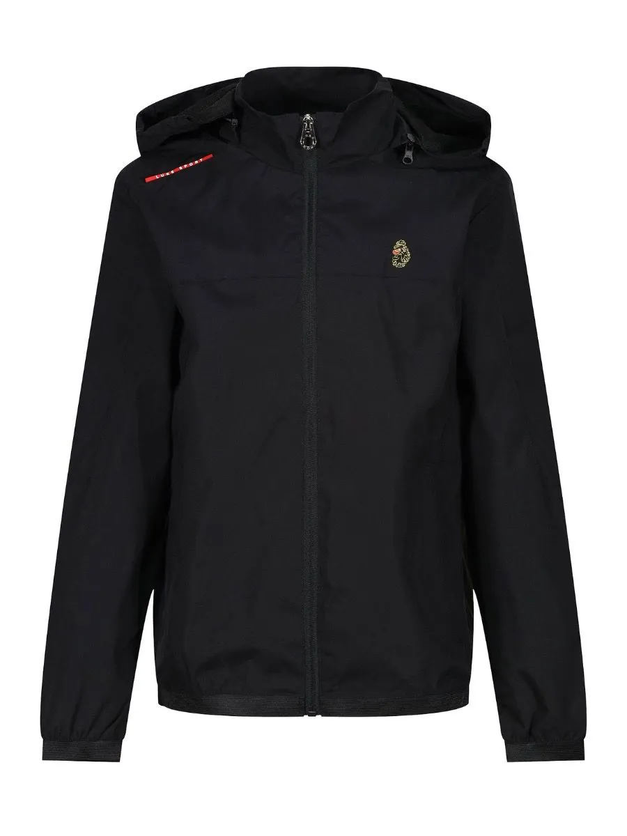 Luke 1977 Brownhills Benyon Hooded Jacket Jet Black