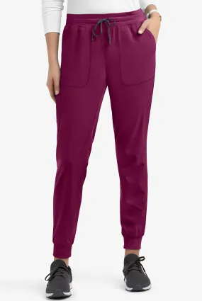 Maevn Matrix Impulse Women's 5-Pocket STRETCH Jogger Scrub Pants - Petite