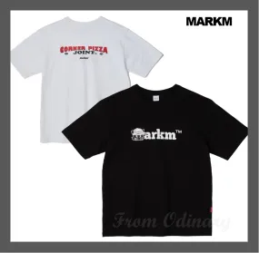 MARKM  |Unisex Street Style Cotton Logo T-Shirts