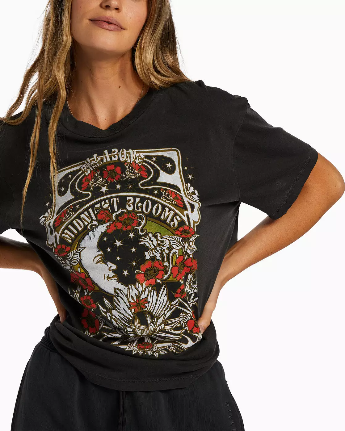 Midnight Blooms Tee Shirt Women's