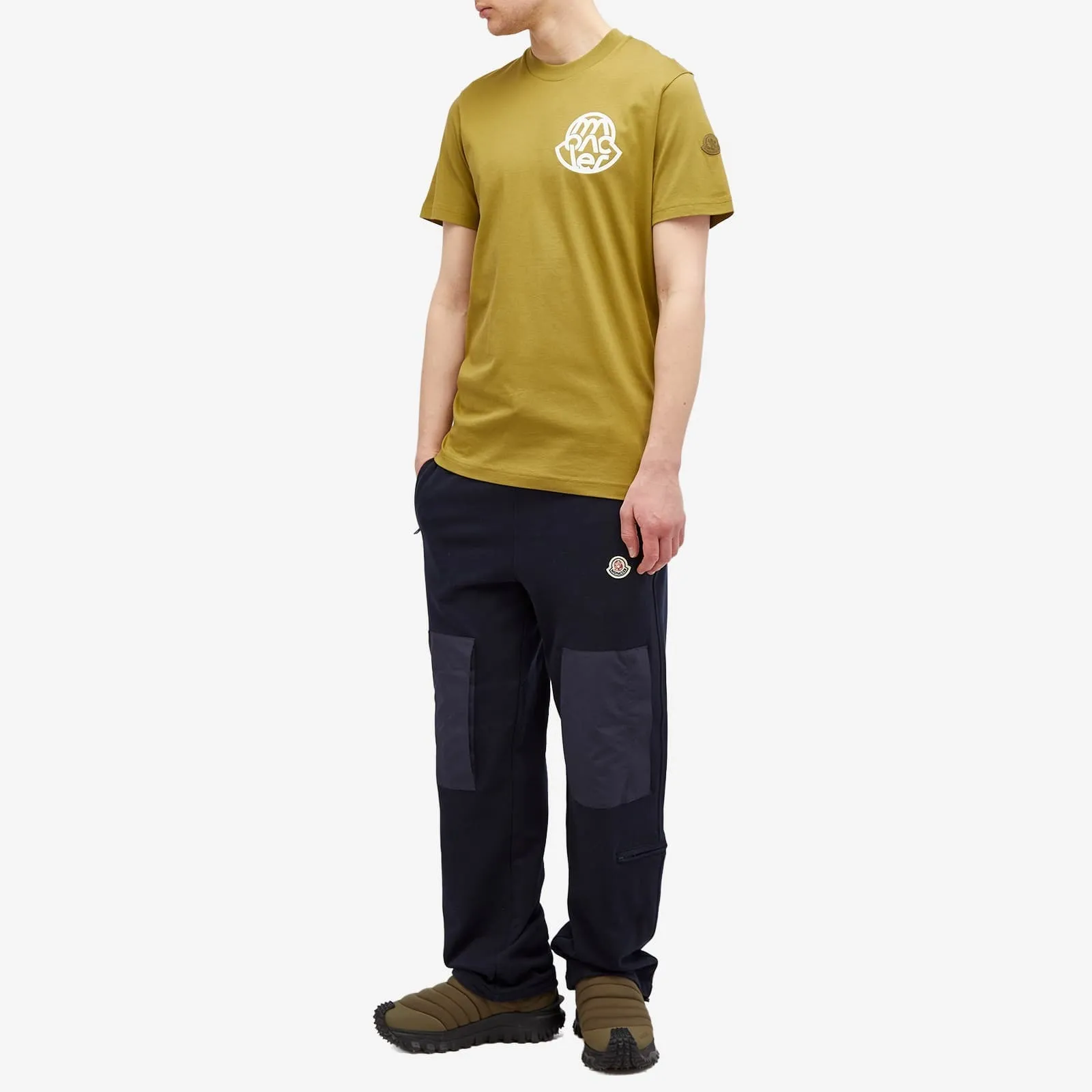 MONCLER  |Plain Logo T-Shirts