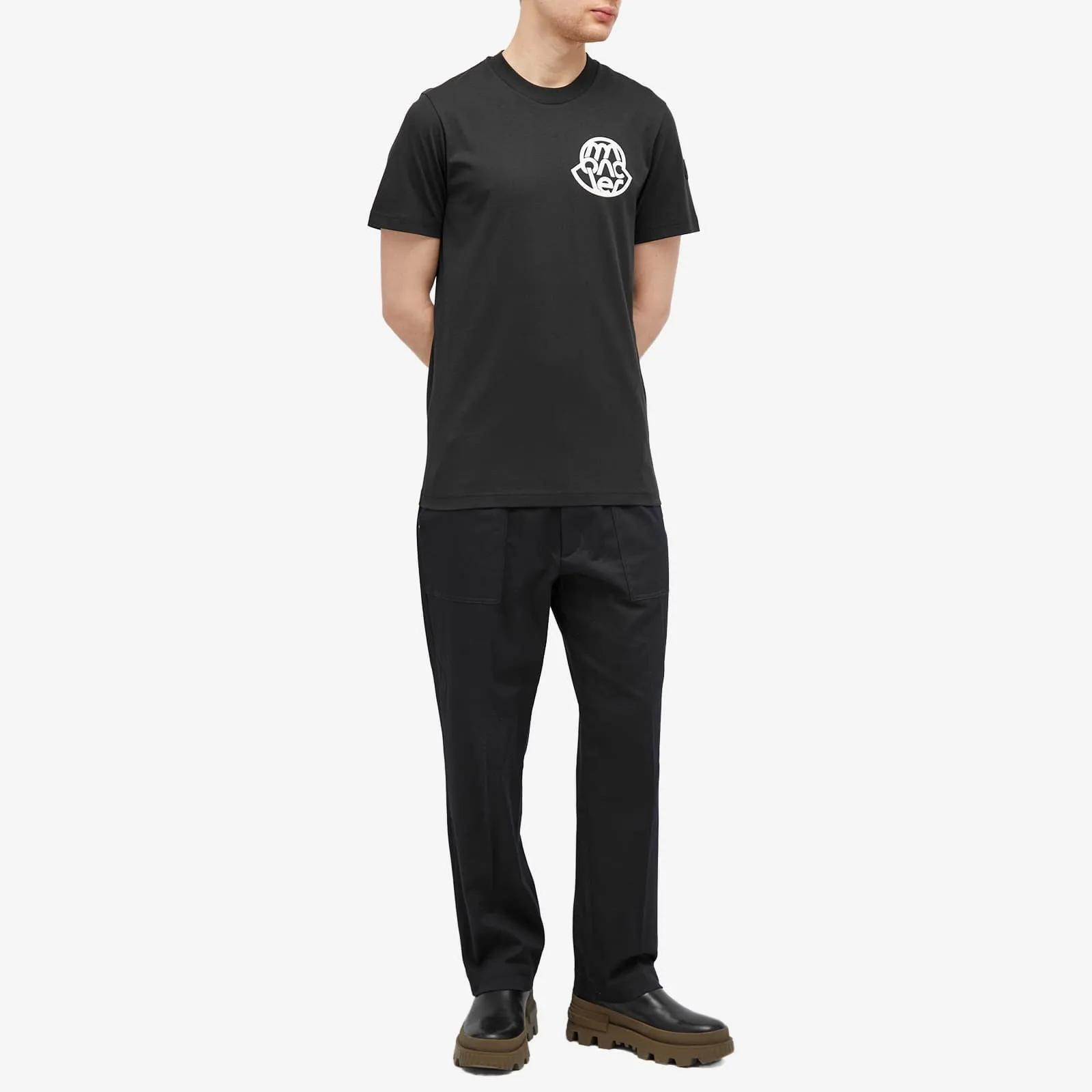 MONCLER  |Plain Logo T-Shirts