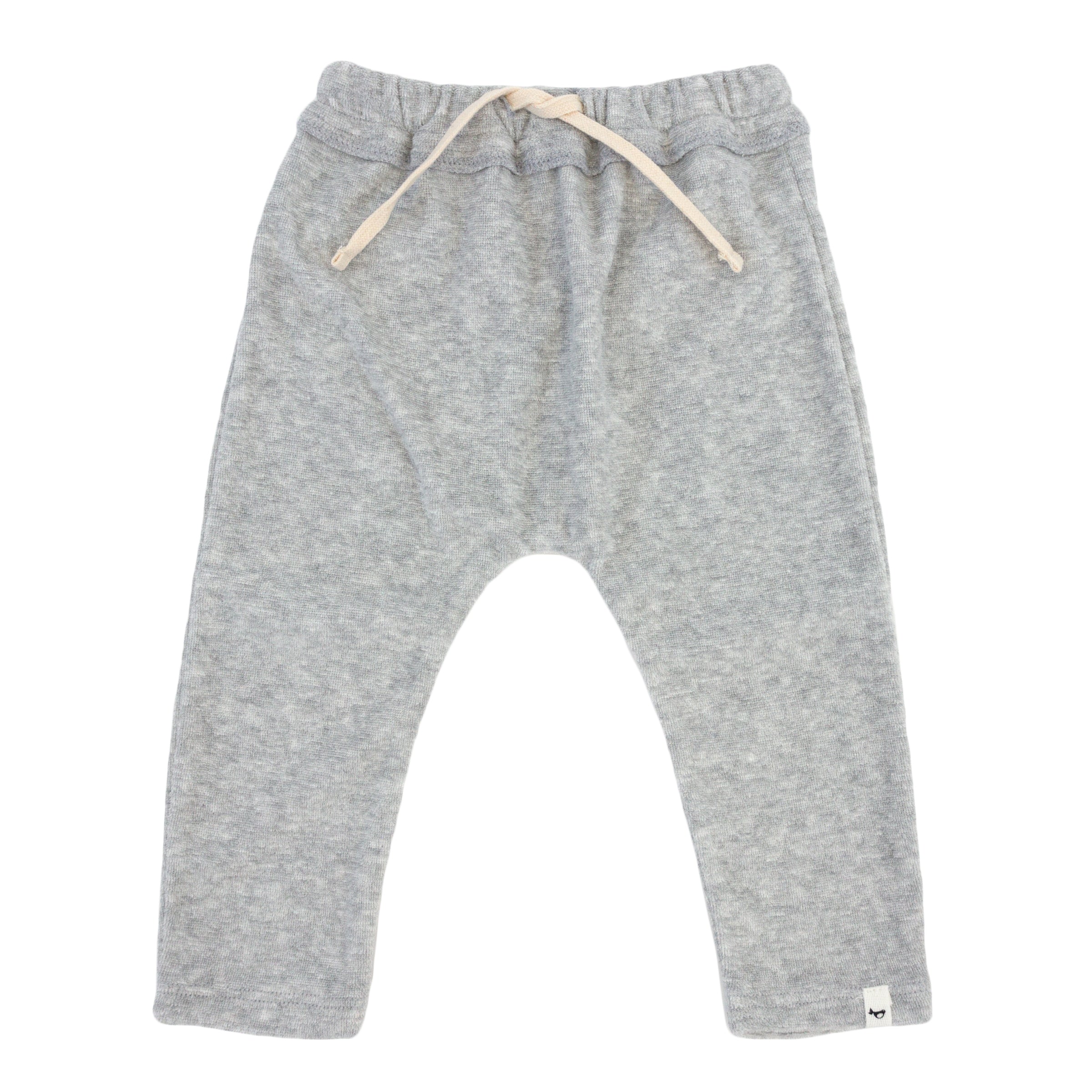 oh baby! Cotton Terry Brooklyn Jogger - Heather Gray