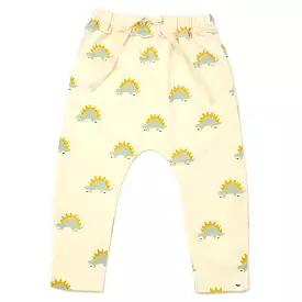 oh baby! French Terry Brooklyn Jogger - Mist Stegosaurus Print - Vanilla