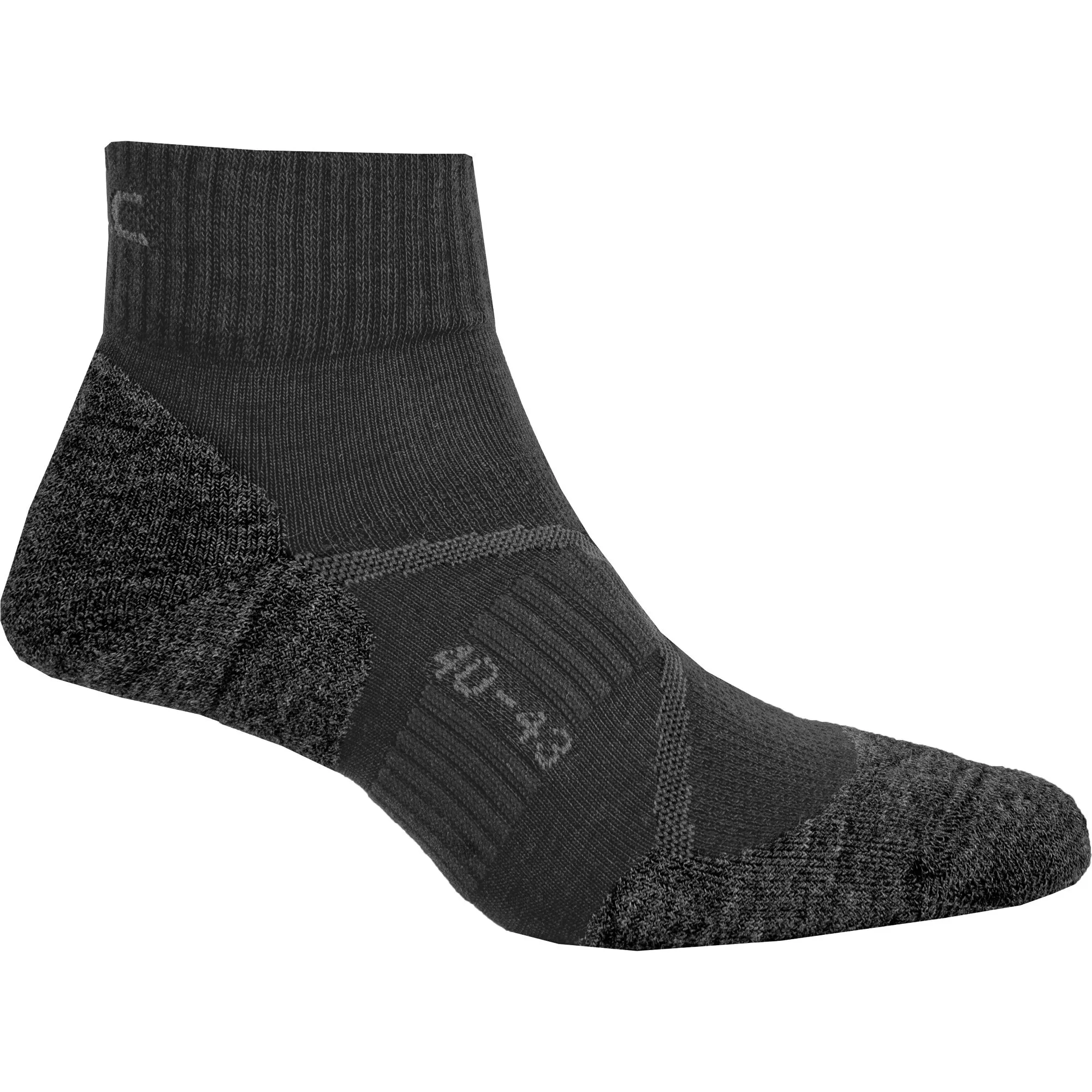 P.A.C. - 1.2 Trekking Merino Short Cool Socks Women anthracite