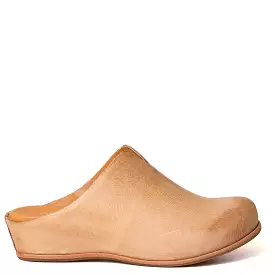 Para Women's Leather Wedge Mule