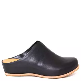 Para Women's Leather Wedge Mule