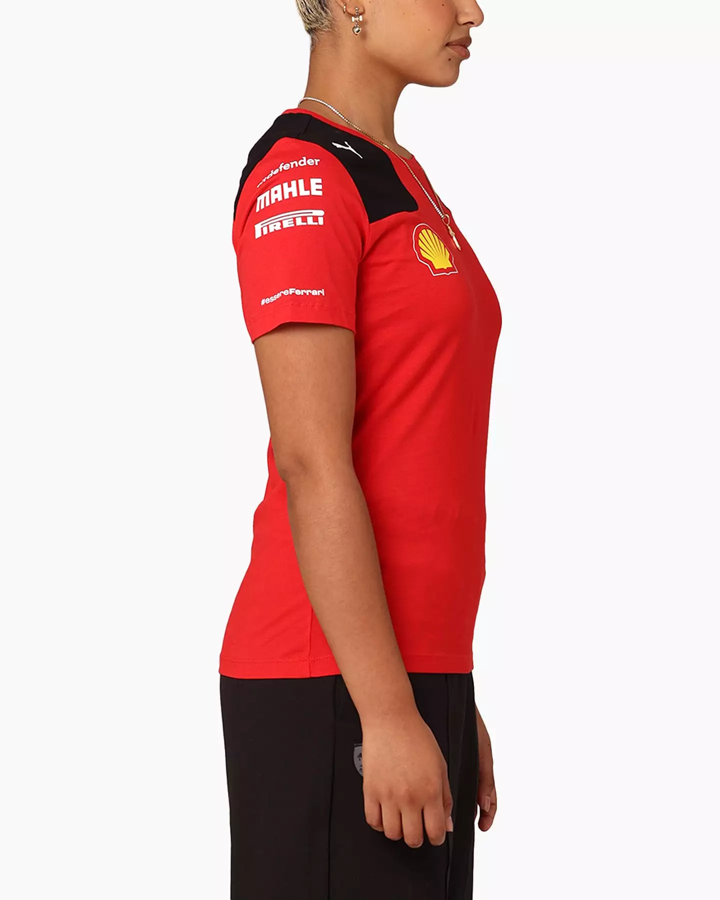 Puma X Scuderia Ferrari Women's Team T-Shirt Rosso Corsa