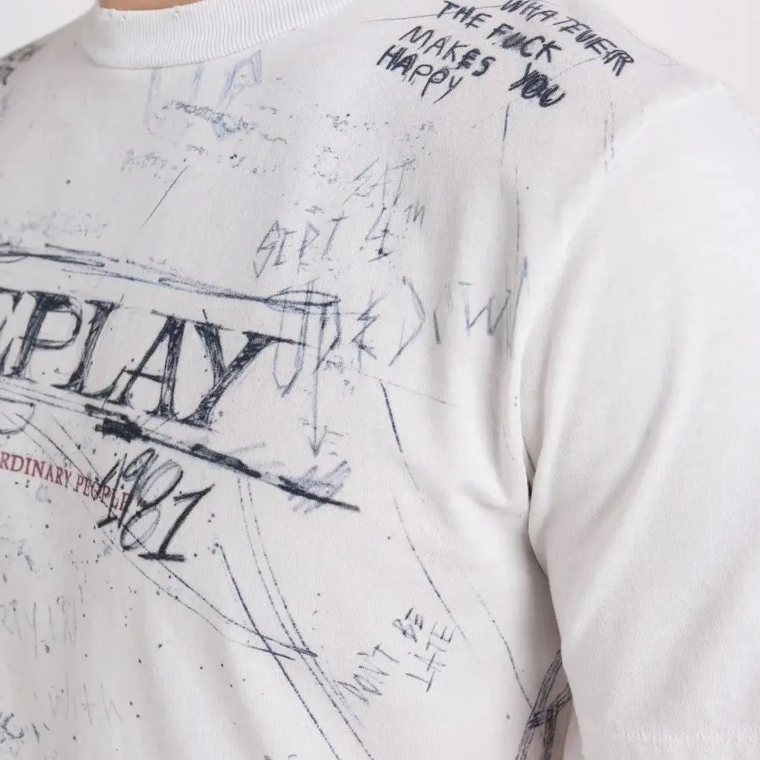 Replay Printed T-Shirt