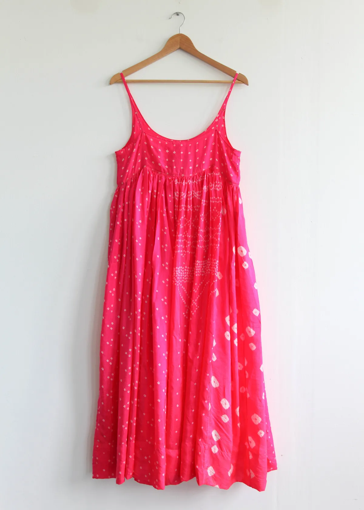 Silk Tie-Dye Slip Dress - Jodhpur 131