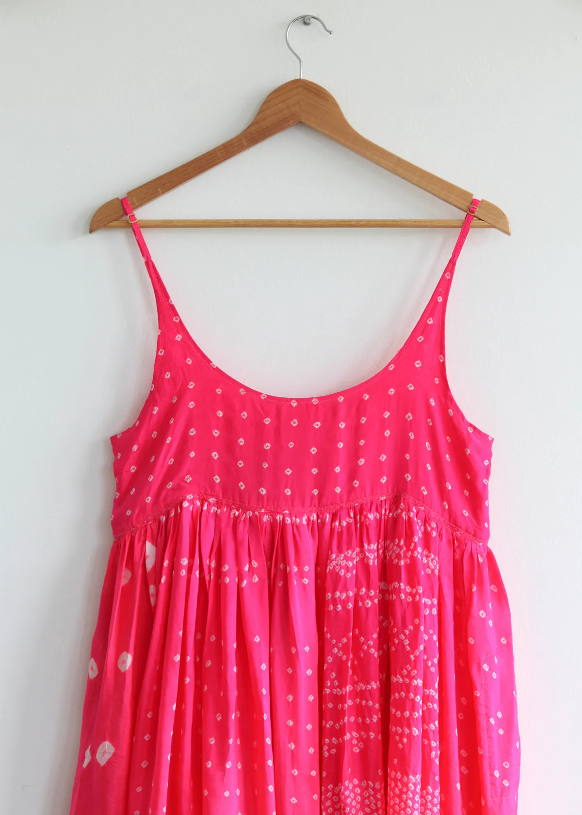 Silk Tie-Dye Slip Dress - Jodhpur 131