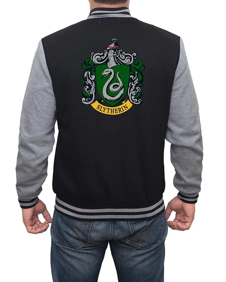 Slytherin Harry Potter Varsity Bomber Jacket - William Jacket